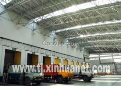 垃圾發(fā)電廠房卸料廳垃圾池氣機(jī)房網(wǎng)架鋼結(jié)構(gòu)