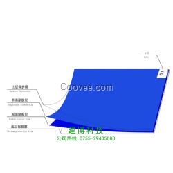 直銷(xiāo)無(wú)塵墊子藍(lán)色除塵粘塵墊30*35