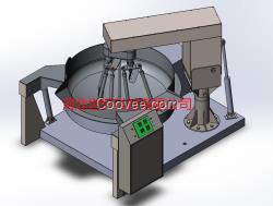 大型電磁加熱自動(dòng)炒料機(jī)