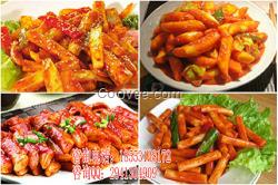 特色街頭小吃紫薯炒年糕加盟