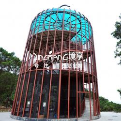 定制公園廣場(chǎng)大型鳥籠 裝飾鳥籠大鳥籠制作