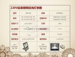应急照明隧道灯30W机场地铁隧道户外工程