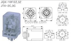 電磁繼電器JTX-2C