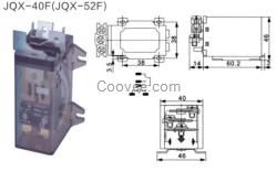 電磁繼電器JQX-40F