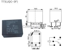 電磁繼電器T73(JQC-3F)