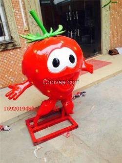 揭陽玻璃鋼雕塑、水果玻璃鋼雕塑、老鷹玻璃