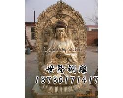 河北銅佛像_世隆雕塑_銅佛像鑄造廠家