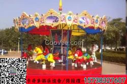 兒童簡(jiǎn)易轉(zhuǎn)馬游藝機(jī) 廟會(huì)專用轉(zhuǎn)馬設(shè)備