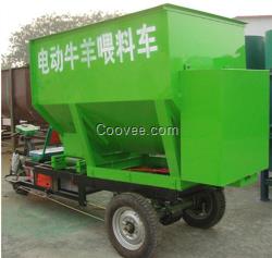 撒料車_恒力機械_羊棚撒料車