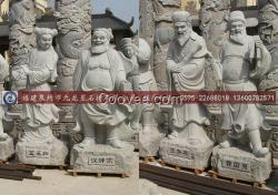 石雕八仙過海 石雕古人 石雕人物雕刻八仙