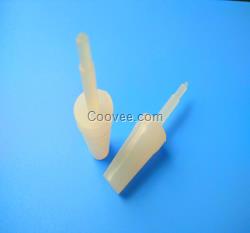 白色透明塞子電渡噴漆防護硅膠塞耐高溫堵頭