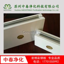 供應(yīng)巖棉板 手工巖棉凈化彩鋼板 蘇州中春