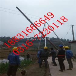 好品質(zhì)鋁合金三腳架立桿器 人工三角立桿機(jī)