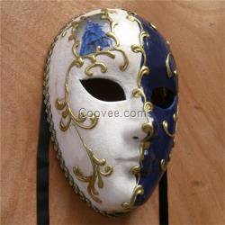化妝表演面具威尼斯面具圓臉紙漿面具