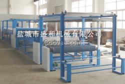 雙組無紡布襯布撒粉機復合機