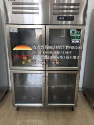 四门保鲜柜-青岛鲁顺-厨房设备批发