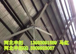 天津廠房不再“中暑”,大型工業(yè)降溫吊扇申