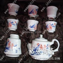 陶瓷茶具廠家，茶具價(jià)格，玲瓏鏤空茶具