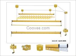 供應(yīng)好陽光晾衣架HYG603三桿手搖升降