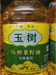 玉樹食用油壓榨非轉基因菜籽油中國農谷荊楚