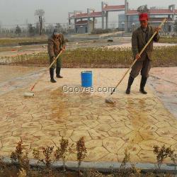 藝術(shù)壓模地坪、壓模混凝土地坪 透水地坪