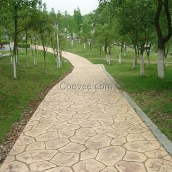 透水地坪 混凝土壓花地坪 壓印地坪