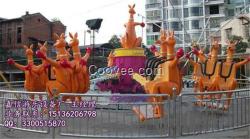 河南嘉信游樂新款兒童彈跳類游藝機袋鼠跳