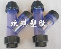 塑料Y型過(guò)濾器 塑料自來(lái)水過(guò)濾器