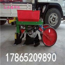 手扶拖拉機(jī)專用單行玉米播種機(jī) 手扶車帶動(dòng)