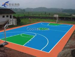 云南小學球場材料丙烯酸地坪漆云南小學球場