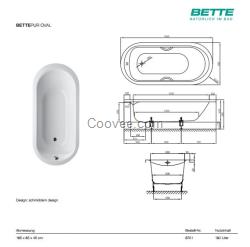 Bette 8761 獨(dú)立式浴缸