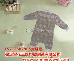 三妹品牌  六層紗布魔法森林分腿睡袋