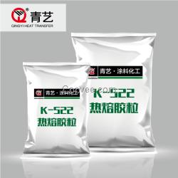 熱轉(zhuǎn)印燙畫印花全透明熱粒橡膠型K-522