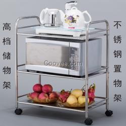 廚房不銹鋼置物架 家用儲物貨架