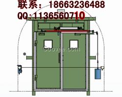 大巷電動液壓風(fēng)門取締普通風(fēng)門的真相