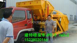 混凝土噴漿車車載式噴漿車 施工單位都找它