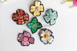 刺繡布貼 服裝輔料襪子鞋帽補丁貼 手工胸花胸針飾品