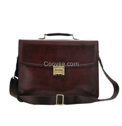 真皮定做ed-018真皮男士真皮公文包定制_皮具廠家