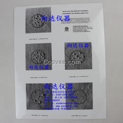 ASTM D3514图卡 马丁代尔起毛球样照