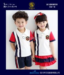 幼儿园园服定做幼稚园夏季新款园服校服