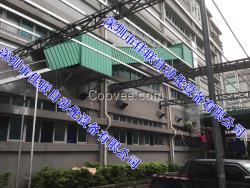 工廠三樓四樓出貨裝貨柜滑梯運貨傳送帶