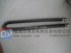 鹽城博亞U型翅片電熱管不銹鋼空氣干燒加熱管工業烘箱烤箱電熱管