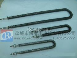 散熱翅片用電量鹽城博亞空氣干燒電熱管廠家直供電熱管代理電熱管