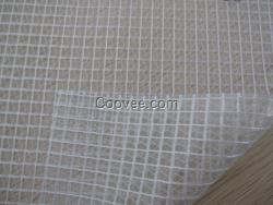 透明PVC夾網布 文件袋面料 嬰兒水池布 夾網涂層布