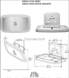 Koala Kare KB200-SS考拉不銹鋼嬰兒護(hù)理臺(tái)