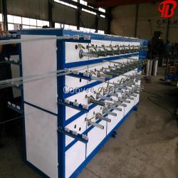 塑料拉絲機 扁絲防塵網拉絲機 生產線