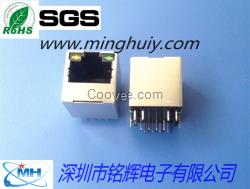 180度帶濾波器RJ45插座 MHBJ-8114-YGNL