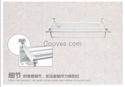 东莞太空铝毛巾架浴巾架生产厂家 五金卫浴置物架定制批发