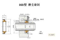 DKBI型日本NOK液压缸气缸防尘密封圈