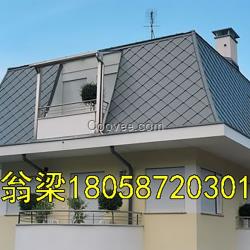 供應甘藍預鈍化鈦鋅板25-430型鈦鋅板金屬屋面系統